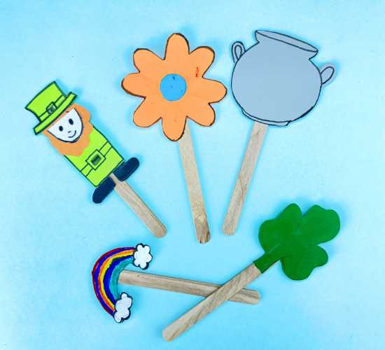Leprechaun Puppets