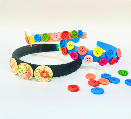Button Hairband