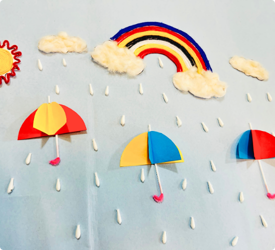 Rainy Day Collage