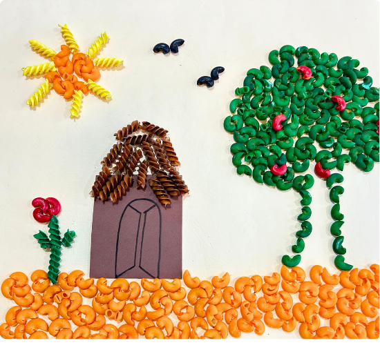 Pasta Collage