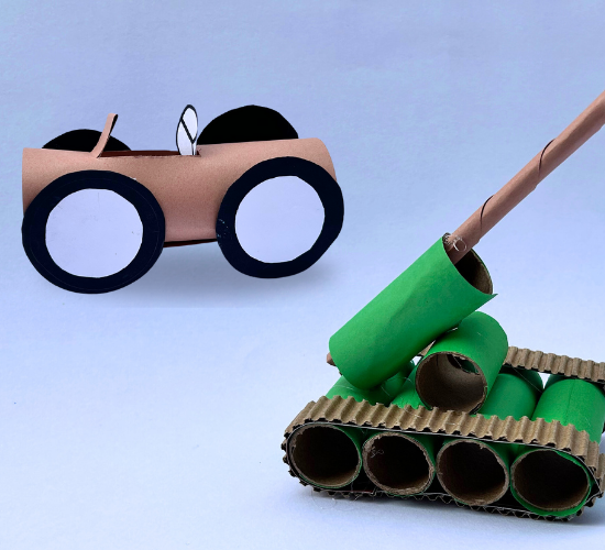 Mini Vehicle Papercraft