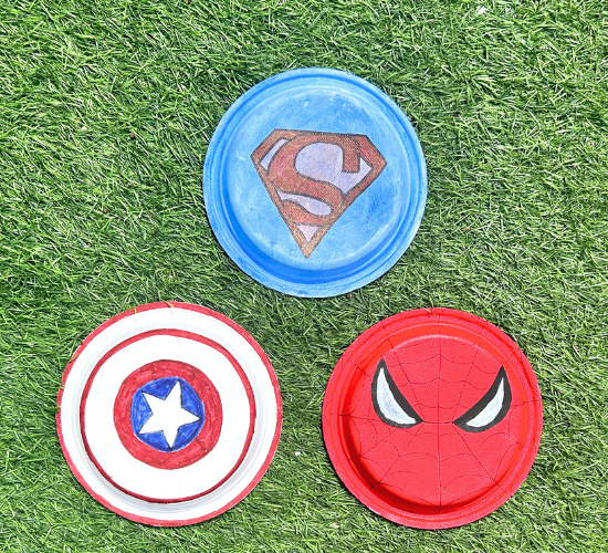 Superhero Shields Craft