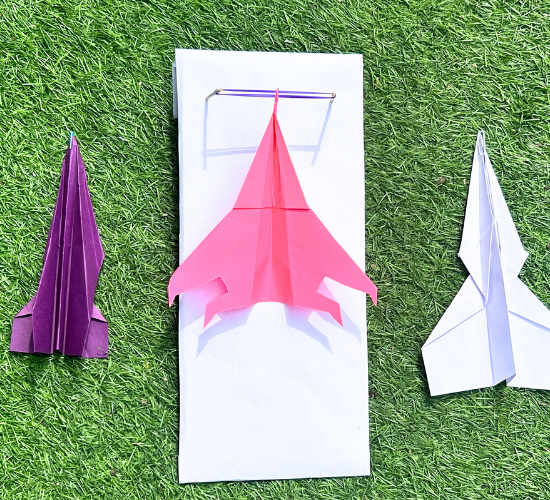 DIY Paper Airplane Launcher