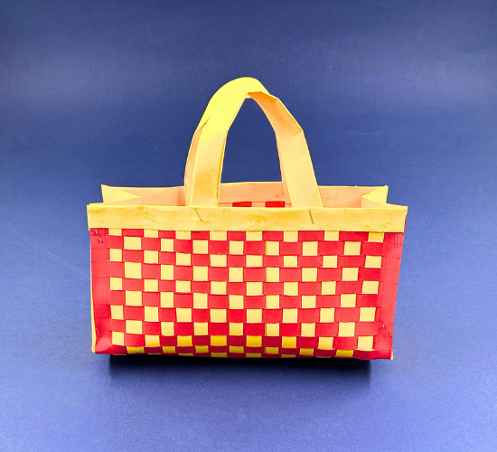 DIY Paper Weaving Bag