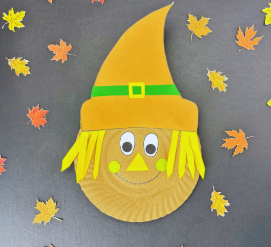 Paper Plate Scarecrow