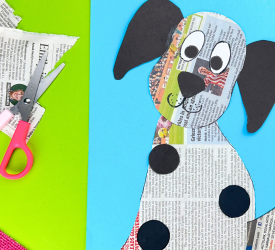 Dog Collage Activity