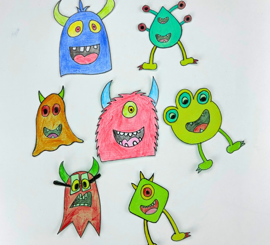 Silly Monster Faces