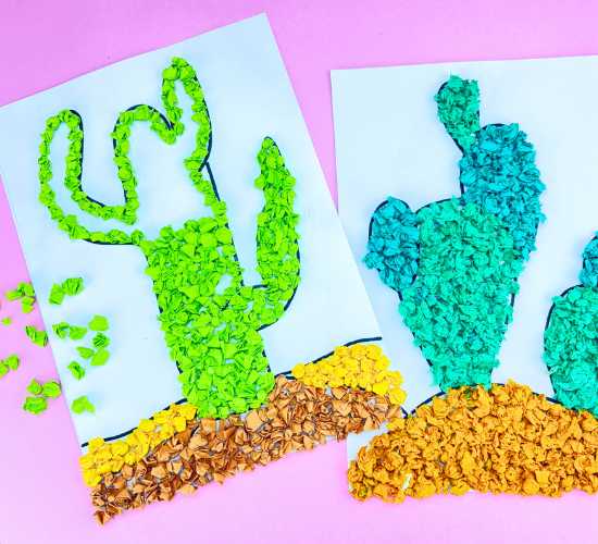 Cinco De Mayo Crumpling Craft