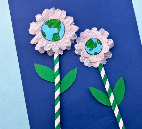 Earth Day Daisy Craft