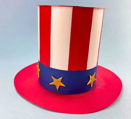 Patriotic Paper Hats