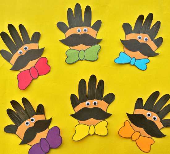 Handprint Father's Day Craft