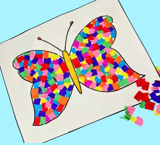 Butterfly Mosaic Art