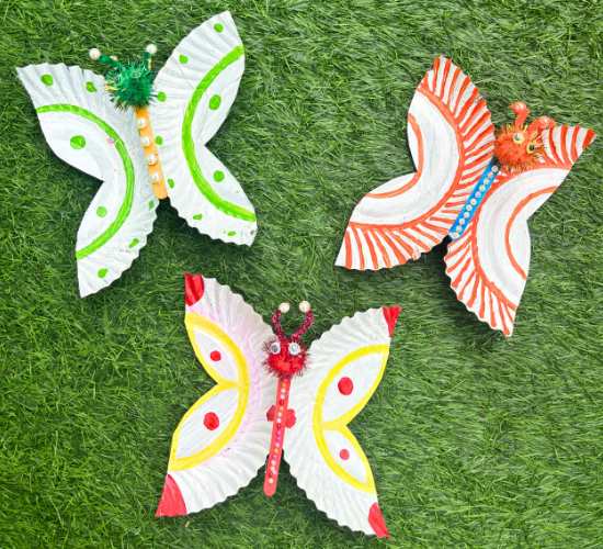 Paper Plate Butterfly