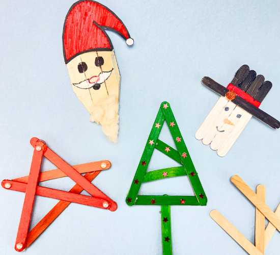 December Candy Stick Craft