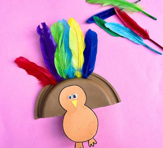 Thanks Giving Paper Plate Craft