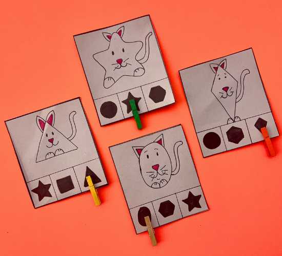 Cat Shape Clip Card