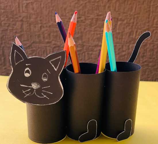 Cat Pen Holder Craft