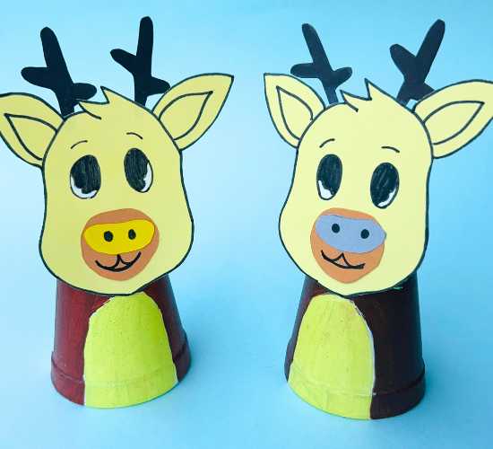 Paper Cup Deer