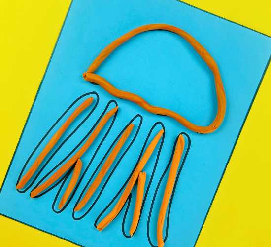 Playdough Jellyfish Activity