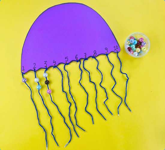 Number Counting Jellyfish