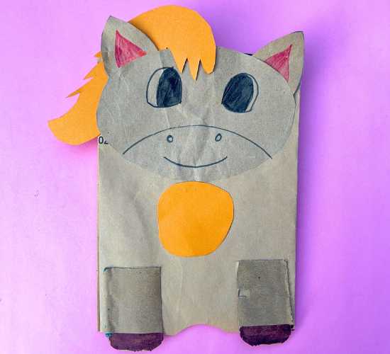 Paper Bag Horse