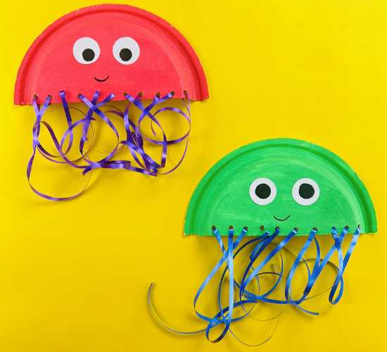 Paper Plate Jellyfish
