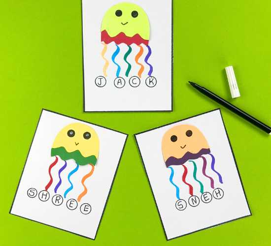 Jellyfish Name Card