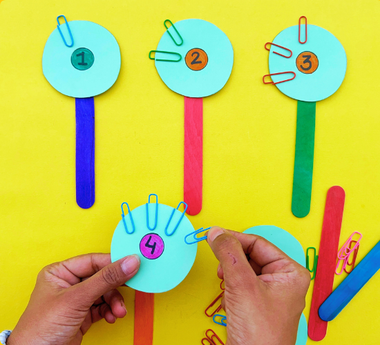 Flower Clip Number Counting