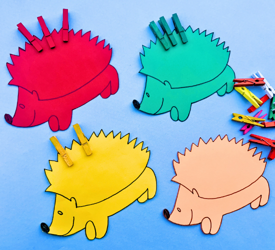 Hedgehog Clip Color Matching