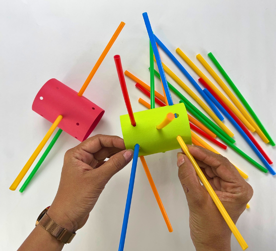 Threading Activity Using Straws