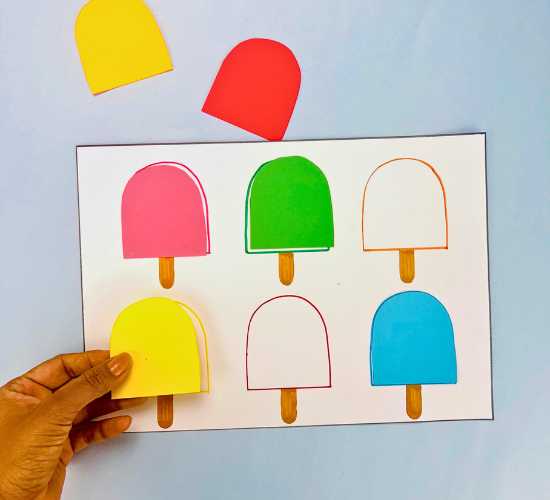 Match the Popsicles