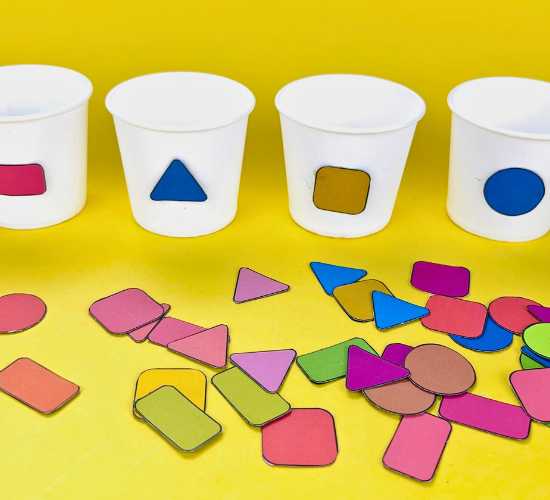 Colored Shape Sorting