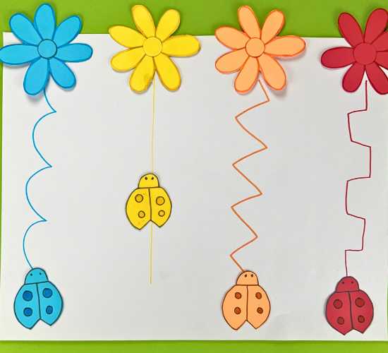 Lady Bug Pattern Tracing