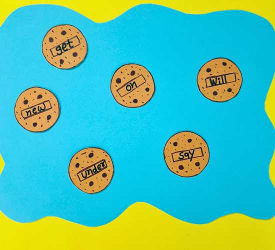 Cookie Sight Words Bake