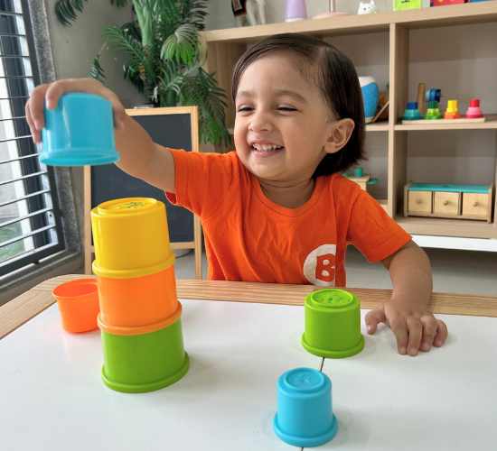 Stacking Cups Activity