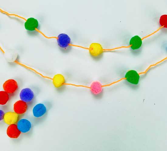Make a Pompom Garland