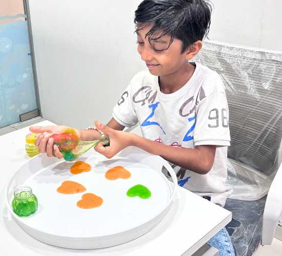 Slime Heart Making Activity