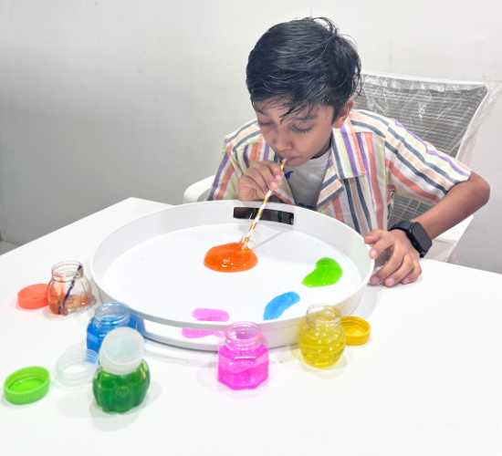 Blow Slime Bubble Activity