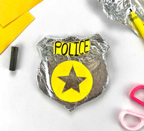 Make a Police Badge Craft
