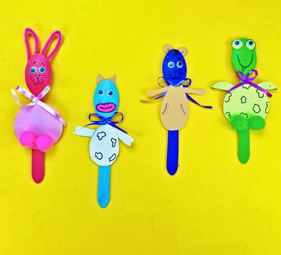 Wooden Spoon Animals Craft