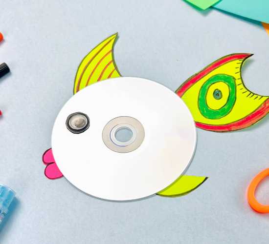 Old Cd Fish Craft