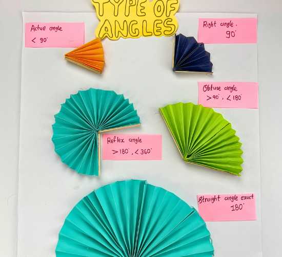 Types of Angles Activity