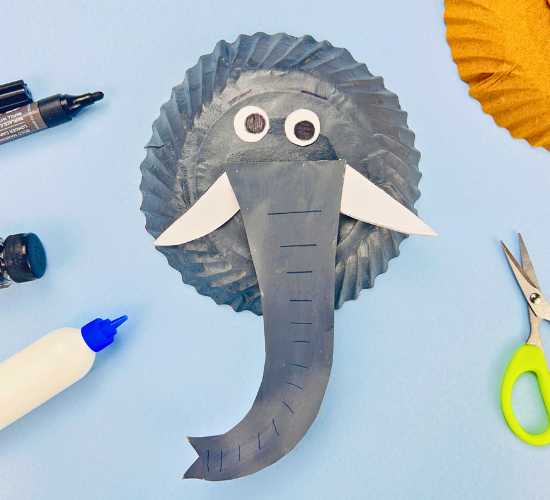 Make a Paper Plate Elephant