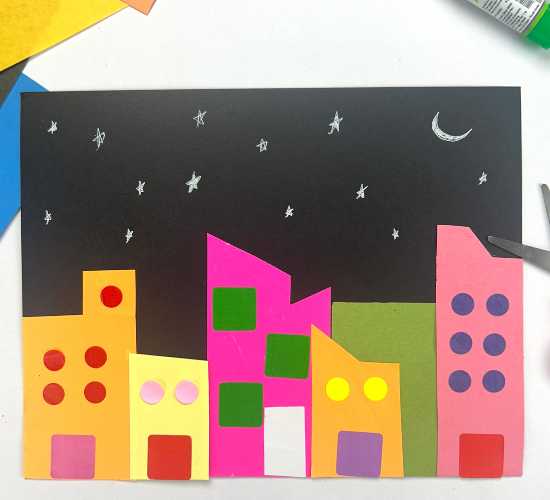 City Collage Craft
