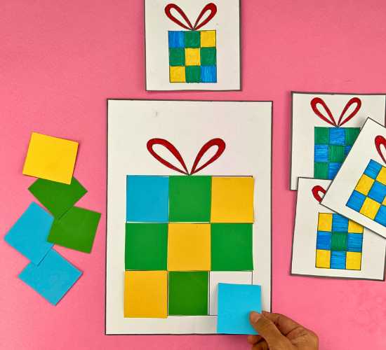Gift Box Pattern Match