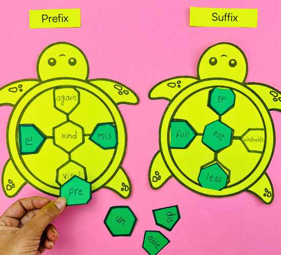 Prefix and Suffix Turtle