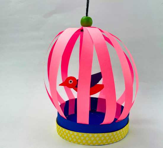Bird Cage Paper Craft