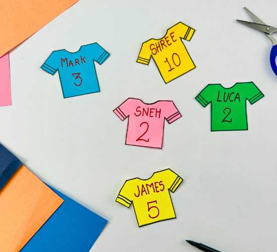 Football Jersey Name Signs