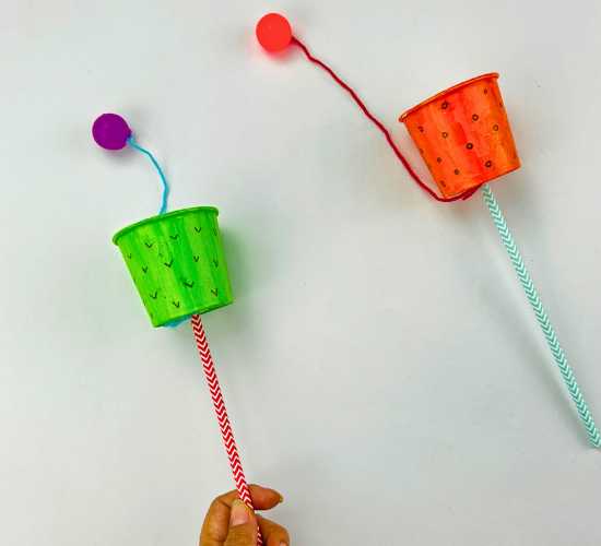 Cup and Ball Toss Challenge