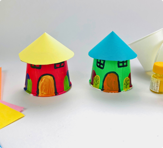 Paper Cup House